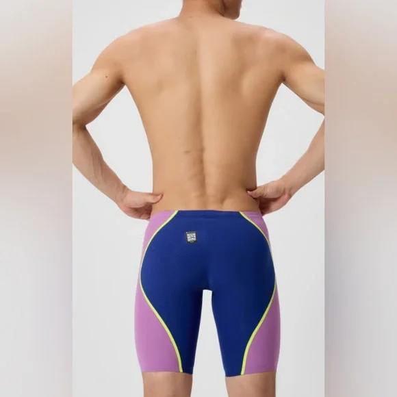 Speedo Men's Fastskin LZR Pure Intent 2.0 Jammer Navy/Purple
